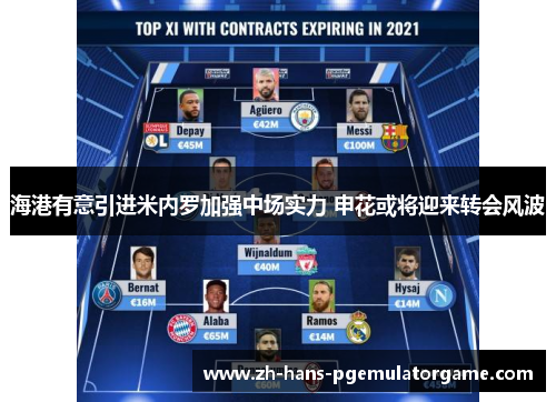 海港有意引进米内罗加强中场实力 申花或将迎来转会风波