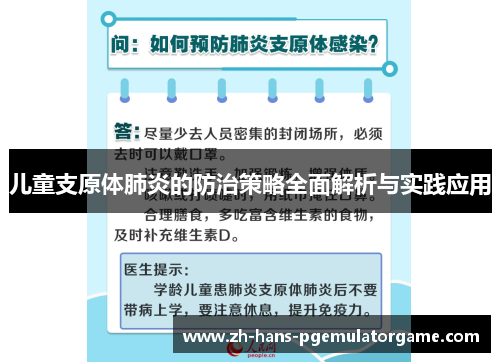 儿童支原体肺炎的防治策略全面解析与实践应用