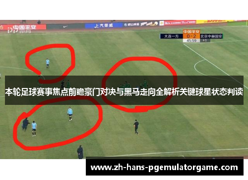本轮足球赛事焦点前瞻豪门对决与黑马走向全解析关键球星状态判读 本轮足球赛事焦点前瞻豪门对决与黑马走向全解析关键球星状态判读