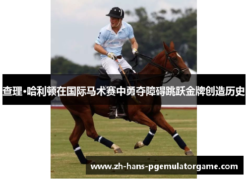 查理·哈利顿在国际马术赛中勇夺障碍跳跃金牌创造历史 查理·哈利顿在国际马术赛中勇夺障碍跳跃金牌创造历史